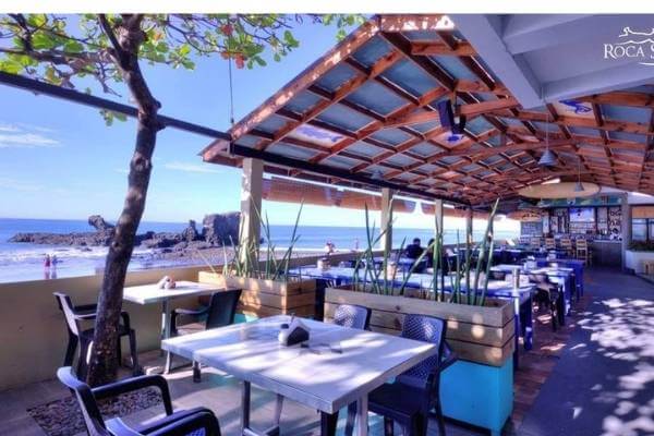 roca sunzal hotel and restaurant beach front, sea food, fish, shrimps, meat, chicken, beers, drinks (1)